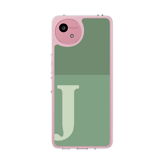 Slim Protection Case［ Original - initial two tone - J green ］