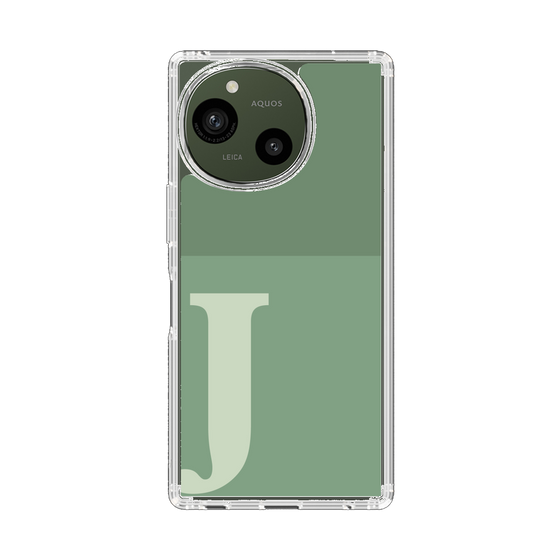 Slim Protection Case［ Original - initial two tone - J green ］