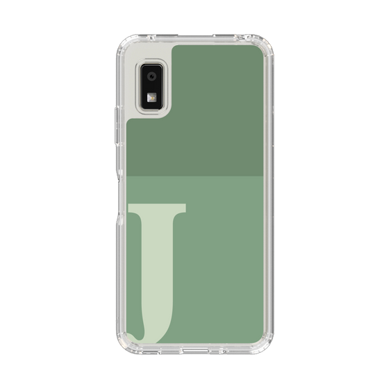 Slim Protection Case［ Original - initial two tone - J green ］