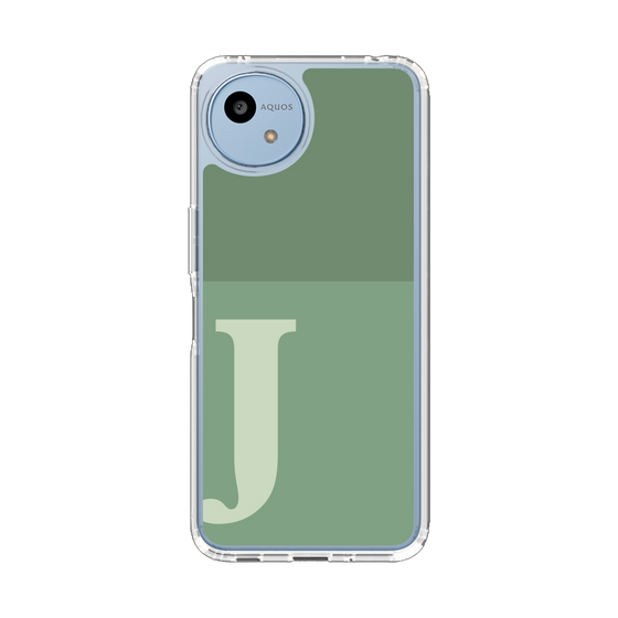 Slim Protection Case［ Original - initial two tone - J green ］