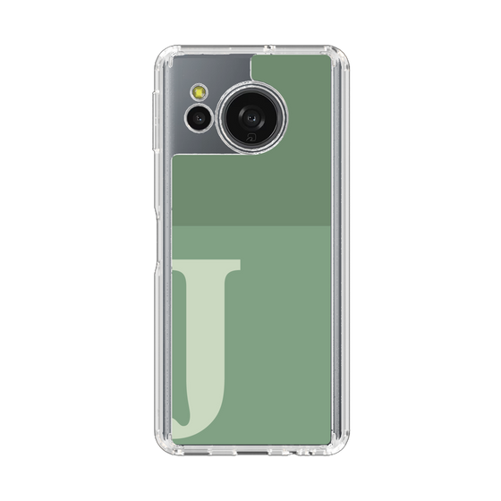 Slim Protection Case［ Original - initial two tone - J green ］