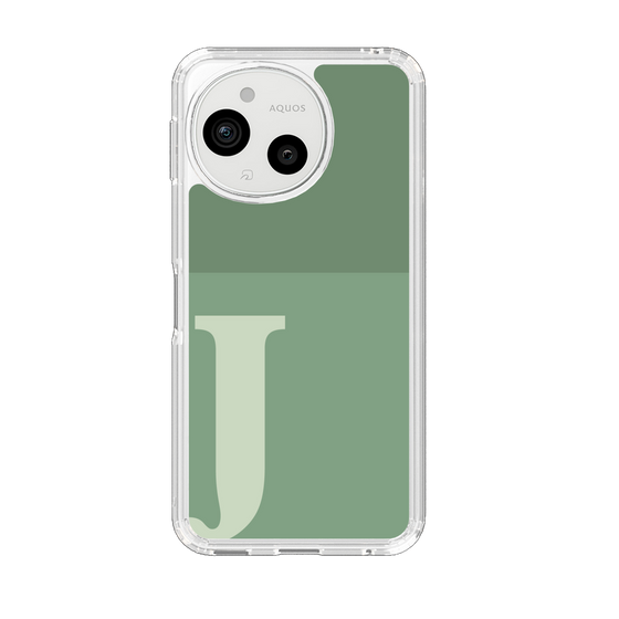 Slim Protection Case［ Original - initial two tone - J green ］