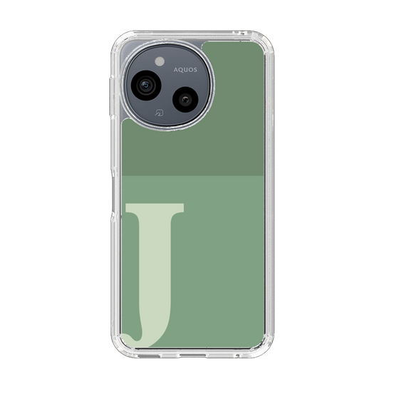 Slim Protection Case［ Original - initial two tone - J green ］