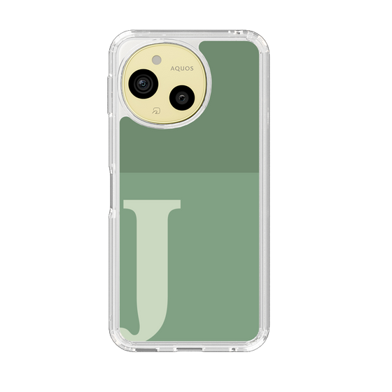 Slim Protection Case［ Original - initial two tone - J green ］