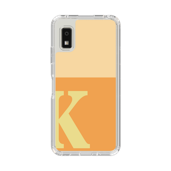 Slim Protection Case［ Original - initial two tone - K orange ］