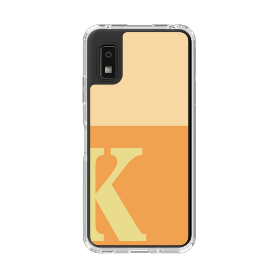 Slim Protection Case［ Original - initial two tone - K orange ］