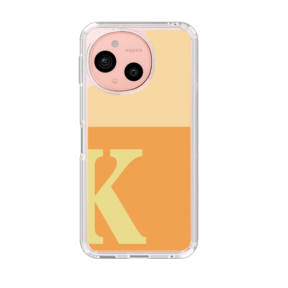 Slim Protection Case［ Original - initial two tone - K orange ］