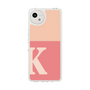Slim Protection Case［ Original - initial two tone - K pink ］