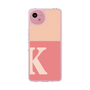Slim Protection Case［ Original - initial two tone - K pink ］