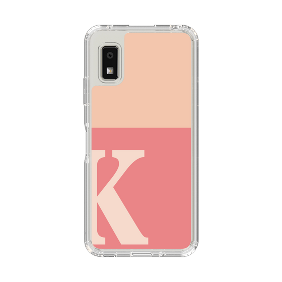 Slim Protection Case［ Original - initial two tone - K pink ］