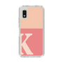 Slim Protection Case［ Original - initial two tone - K pink ］