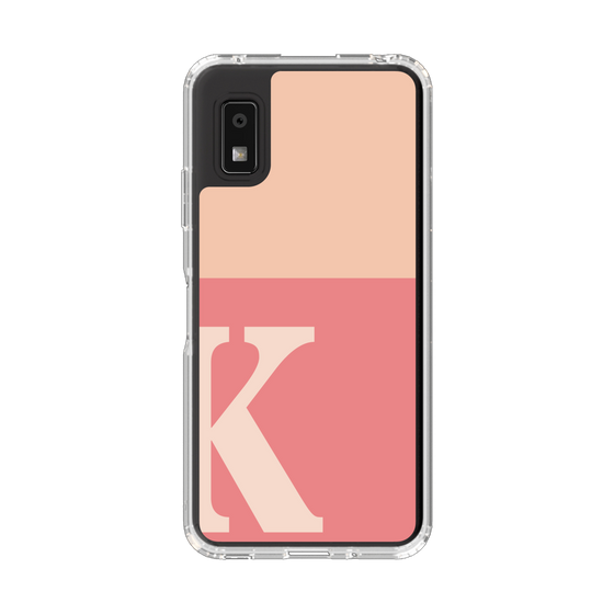 Slim Protection Case［ Original - initial two tone - K pink ］