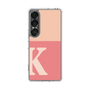 Slim Protection Case［ Original - initial two tone - K pink ］