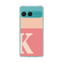 Slim Protection Case［ Original - initial two tone - K pink ］