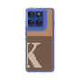 Slim Protection Case［ Original - initial two tone - K brown ］