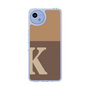 Slim Protection Case［ Original - initial two tone - K brown ］