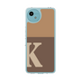 Slim Protection Case［ Original - initial two tone - K brown ］