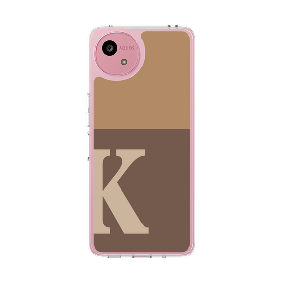 Slim Protection Case［ Original - initial two tone - K brown ］
