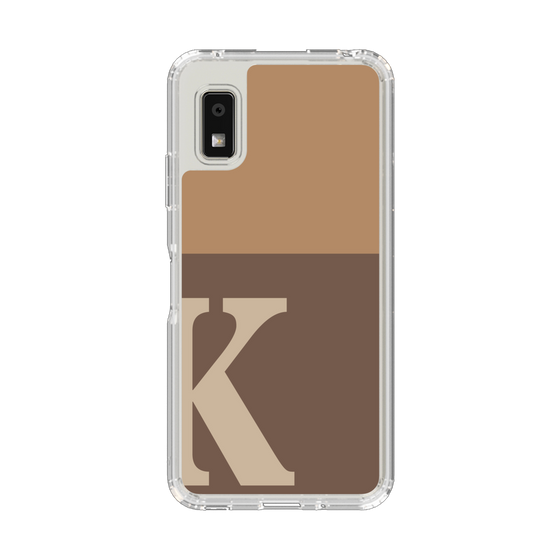 Slim Protection Case［ Original - initial two tone - K brown ］