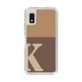 Slim Protection Case［ Original - initial two tone - K brown ］