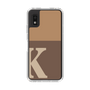 Slim Protection Case［ Original - initial two tone - K brown ］