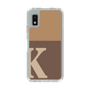 Slim Protection Case［ Original - initial two tone - K brown ］