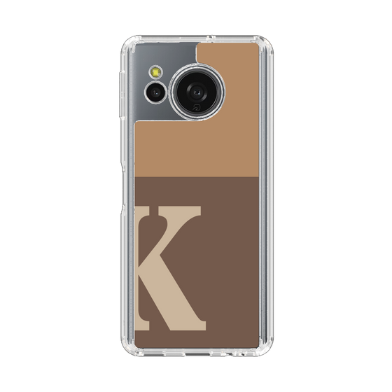 Slim Protection Case［ Original - initial two tone - K brown ］