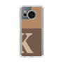 Slim Protection Case［ Original - initial two tone - K brown ］