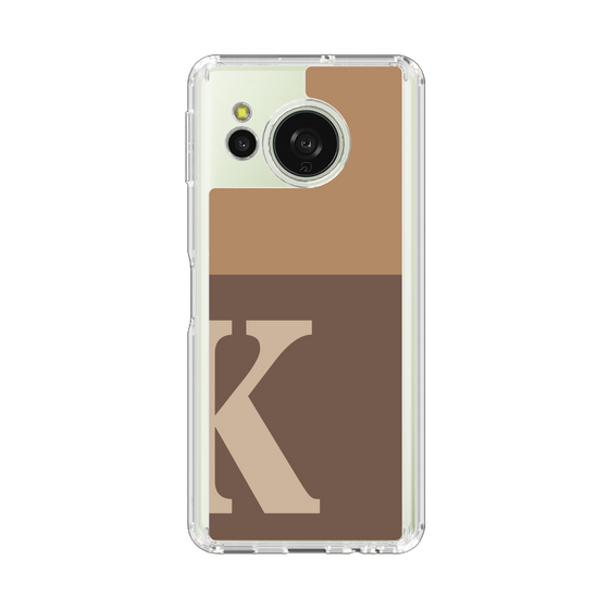 Slim Protection Case［ Original - initial two tone - K brown ］