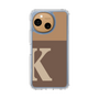 Slim Protection Case［ Original - initial two tone - K brown ］