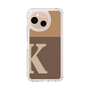Slim Protection Case［ Original - initial two tone - K brown ］