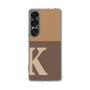 Slim Protection Case［ Original - initial two tone - K brown ］
