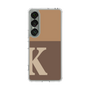 Slim Protection Case［ Original - initial two tone - K brown ］