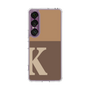 Slim Protection Case［ Original - initial two tone - K brown ］