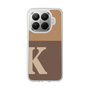 Slim Protection Case［ Original - initial two tone - K brown ］