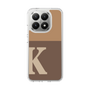 Slim Protection Case［ Original - initial two tone - K brown ］