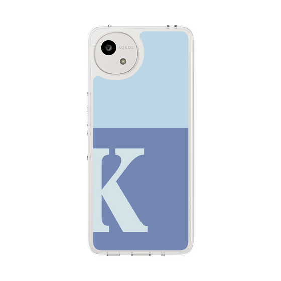 Slim Protection Case［ Original - initial two tone - K blue ］