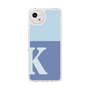 Slim Protection Case［ Original - initial two tone - K blue ］
