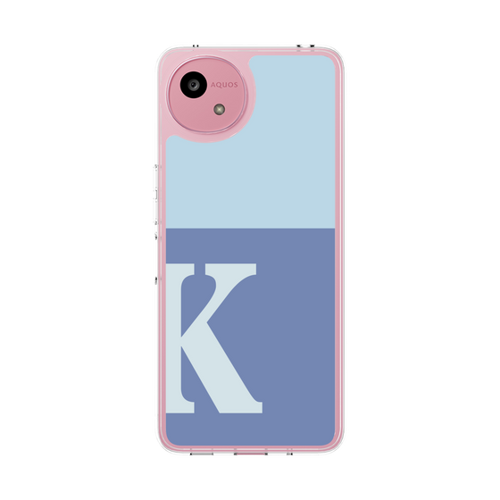 Slim Protection Case［ Original - initial two tone - K blue ］