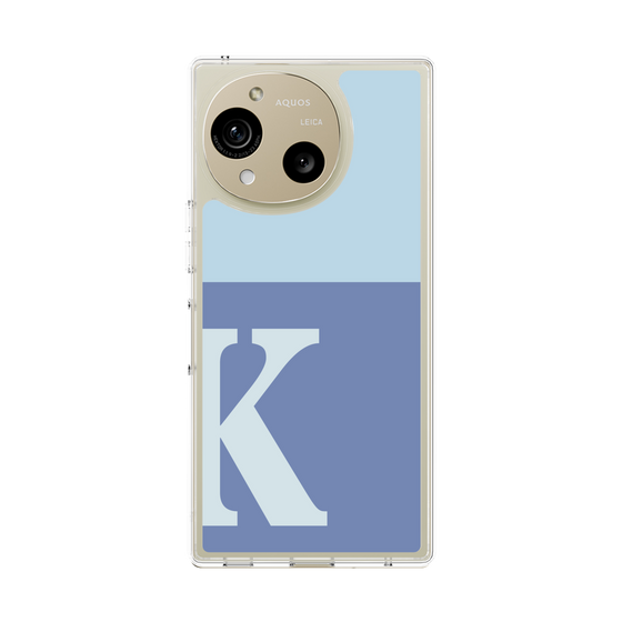 Slim Protection Case［ Original - initial two tone - K blue ］