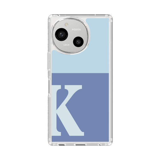 Slim Protection Case［ Original - initial two tone - K blue ］