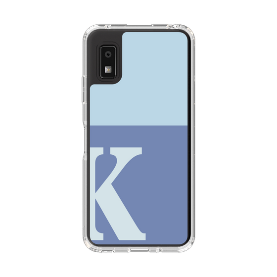 Slim Protection Case［ Original - initial two tone - K blue ］