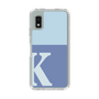 Slim Protection Case［ Original - initial two tone - K blue ］