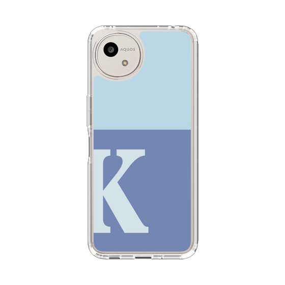 Slim Protection Case［ Original - initial two tone - K blue ］