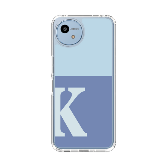 Slim Protection Case［ Original - initial two tone - K blue ］