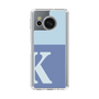 Slim Protection Case［ Original - initial two tone - K blue ］