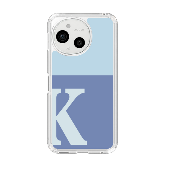 Slim Protection Case［ Original - initial two tone - K blue ］