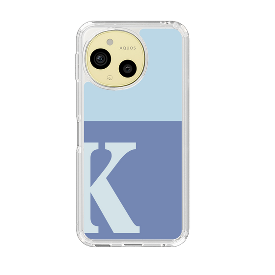 Slim Protection Case［ Original - initial two tone - K blue ］