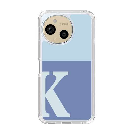 Slim Protection Case［ Original - initial two tone - K blue ］