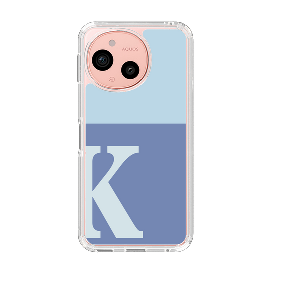 Slim Protection Case［ Original - initial two tone - K blue ］